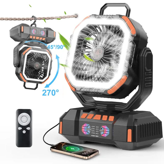 40000mAh Camping Fan